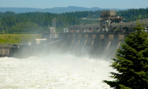 Mount Hood Attractions Bonneville Dam