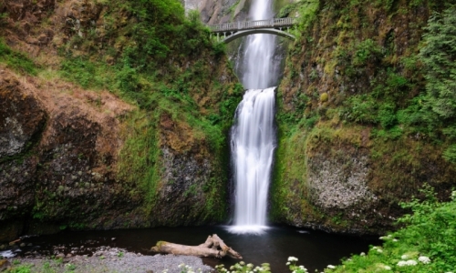 Mount Hood Attractions Multnomah Falls