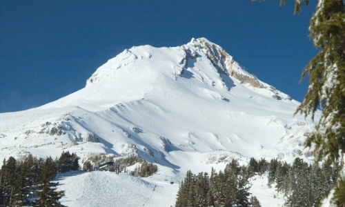 Chairlift on Mount Hood