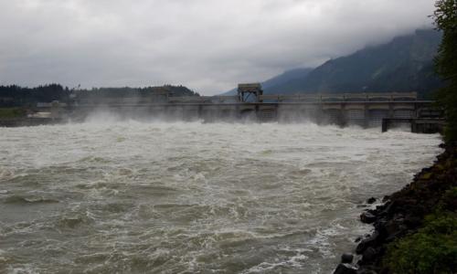 Bonneville Dam Columbia River