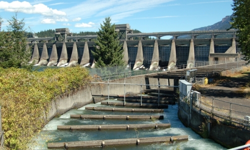 Bonneville Dam Columbia Gorge