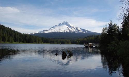 Mount Hood Trillium Lake Oregon