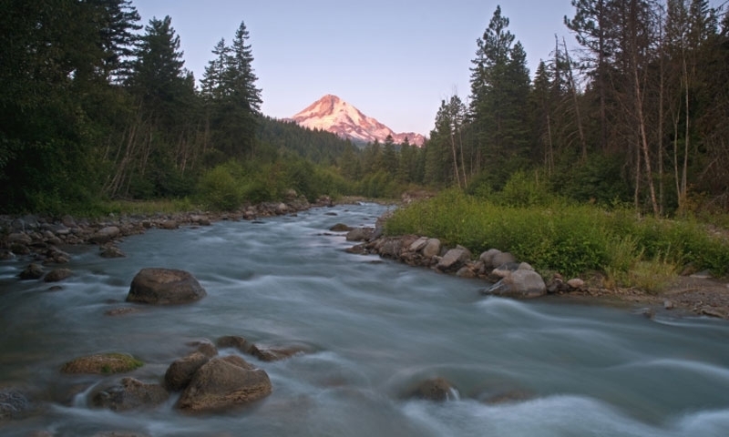 River in Mount Hood National Forest