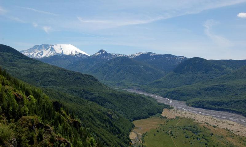 Mount Saint Helens in Oregon