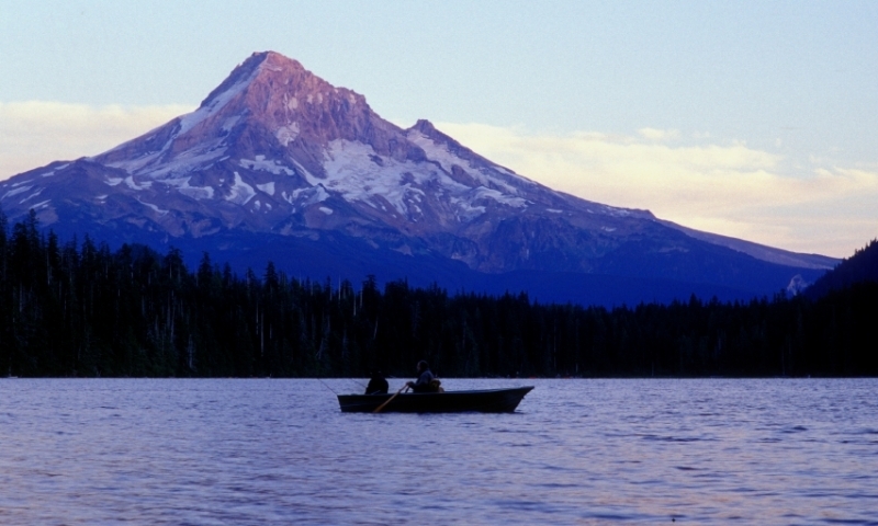 Fishing on Lost Lake