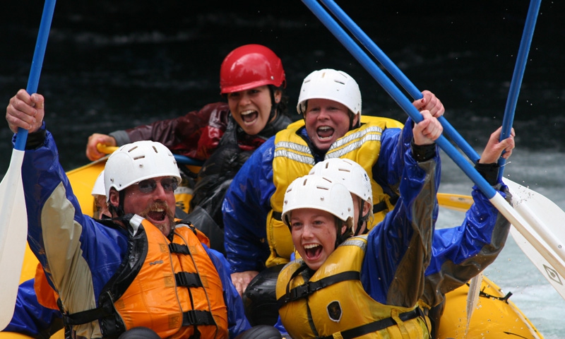 Whitewater Rafting the White Salmon River