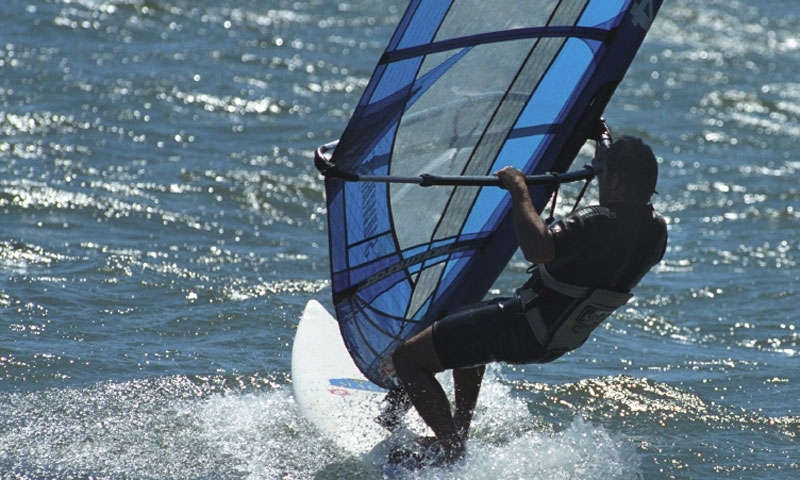 Windsurfing on the Columbia River